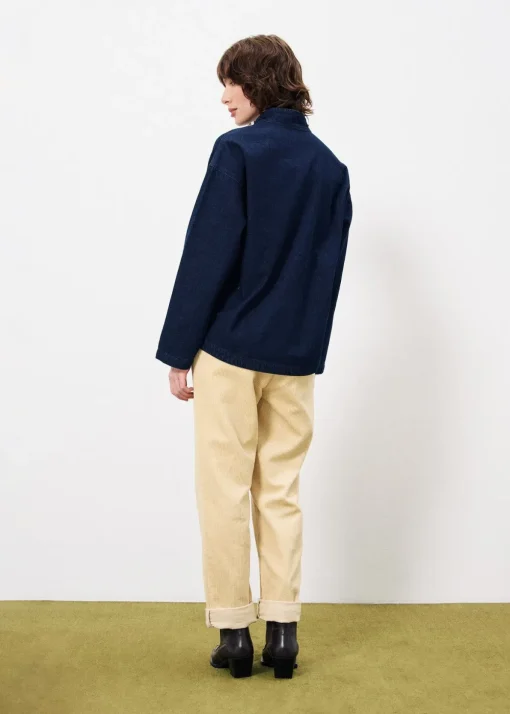 Top SOLAINE Bleu Marine