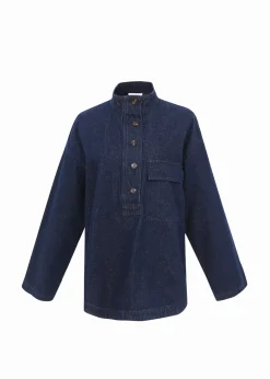 Top SOLAINE Bleu Marine