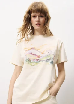 T-shirt AZELLE Creme