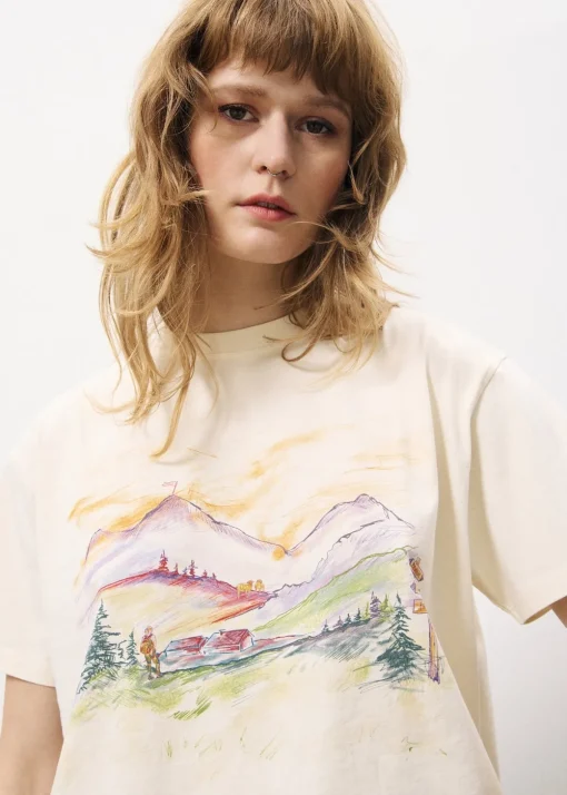 T-shirt AZELLE Creme