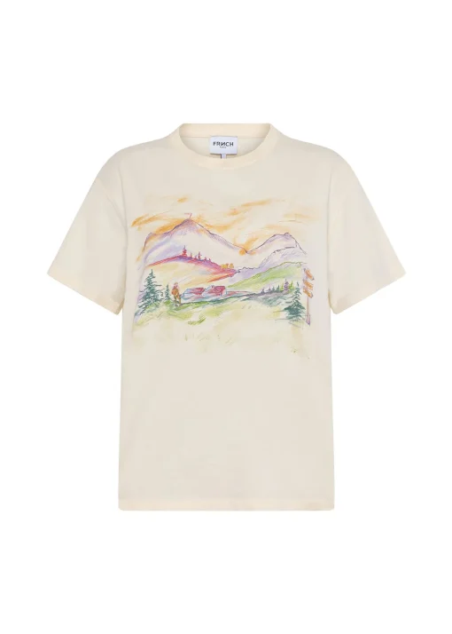 T-shirt AZELLE Creme