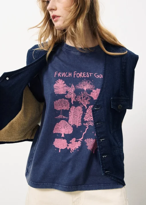 T-shirt MORGANE Bleu Marine