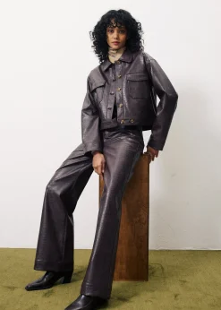 Veste CALIXA Chocolat