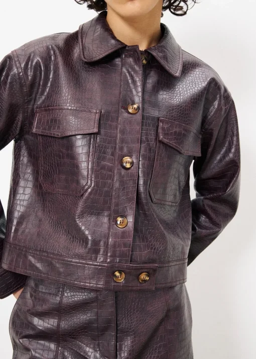 Veste CALIXA Chocolat